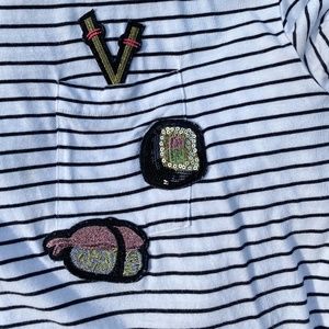 Zara sushi cotton tee